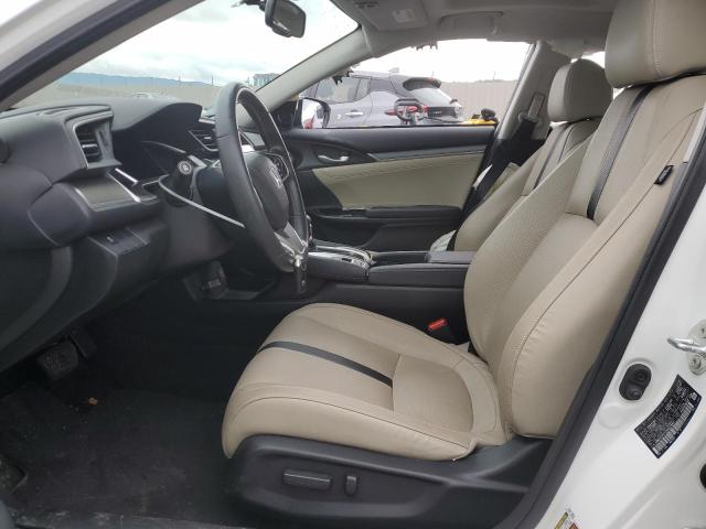 JHMFC1F71JX031907 - 2018 HONDA CIVIC EXL Սպիտակ լուսանկար 7