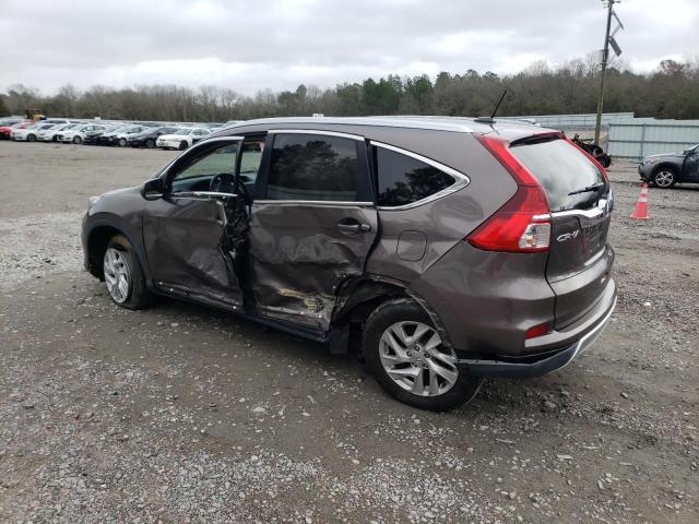 2HKRM3H72GH523340 - 2016 HONDA CR-V EXL BROWN photo 2