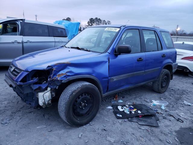 JHLRD28481C007747 - 2001 HONDA CR-V LX BLUE photo 1