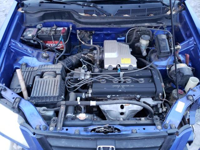 JHLRD28481C007747 - 2001 HONDA CR-V LX BLUE photo 11