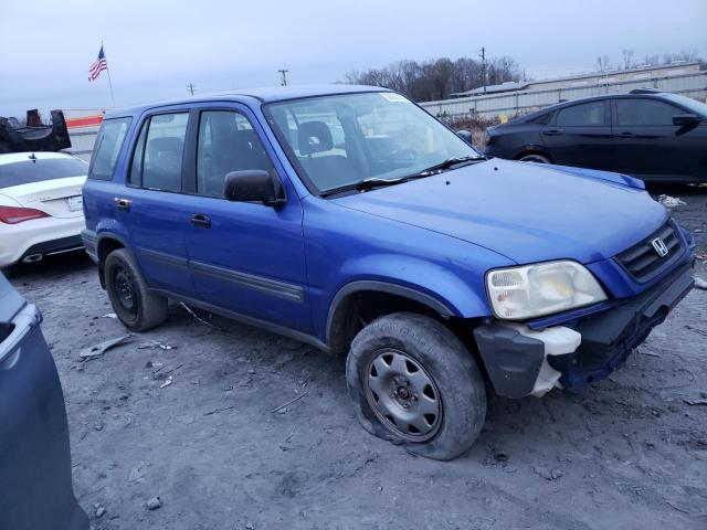 JHLRD28481C007747 - 2001 HONDA CR-V LX BLUE photo 4