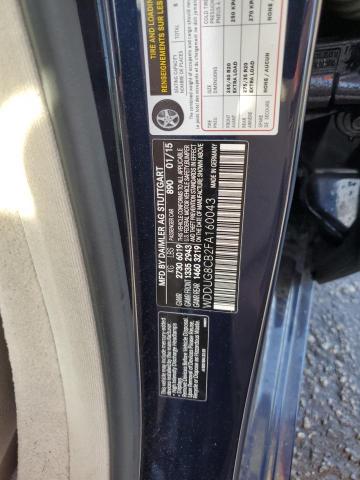 WDDUG8CB2FA160043 - 2015 MERCEDES-BENZ S 550 BLUE photo 13