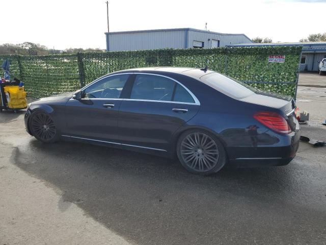 WDDUG8CB2FA160043 - 2015 MERCEDES-BENZ S 550 BLUE photo 2