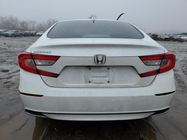 1HGCV1F15LA070646 - 2020 HONDA ACCORD LX WHITE photo 6