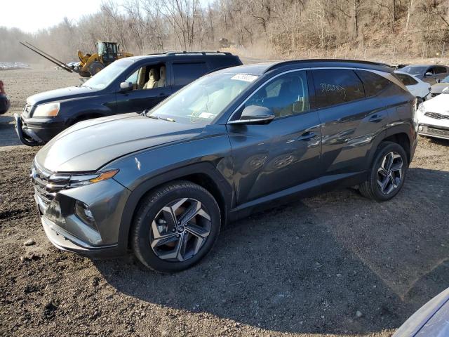 KM8JECA15NU040505 - 2022 HYUNDAI TUCSON LIMITED GRAY photo 1