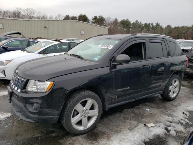 1C4NJDCB1CD633921 - 2012 JEEP COMPASS LIMITED BLACK photo 1