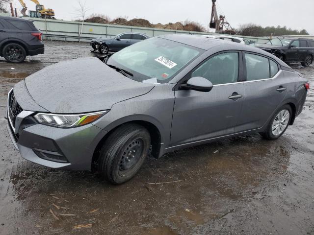 3N1AB8BV9MY261860 - 2021 NISSAN SENTRA S GRAY photo 1