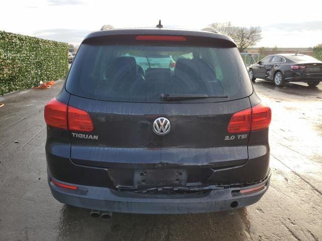 WVGAV7AX6FW567664 - 2015 VOLKSWAGEN TIGUAN S BLACK photo 6