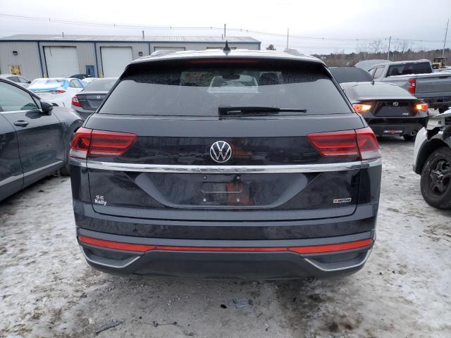 1V24C2CA1LC206275 - 2020 VOLKSWAGEN ATLAS CROS SE Черный фото 6