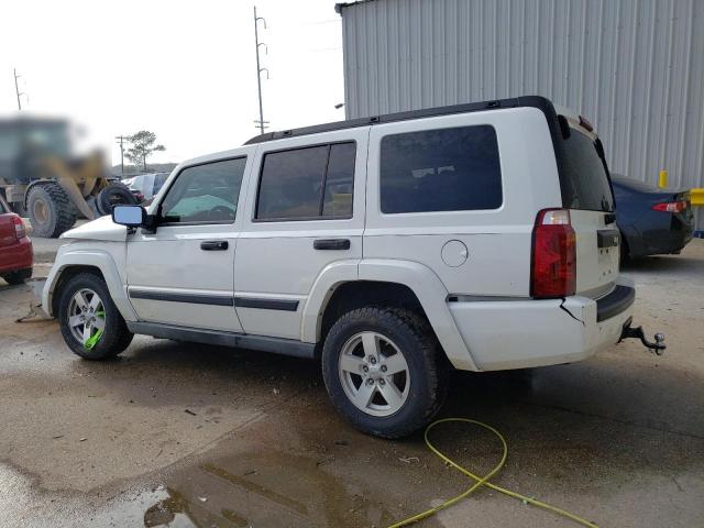 1J8HH48N36C349222 - 2006 JEEP COMMANDER WHITE photo 2