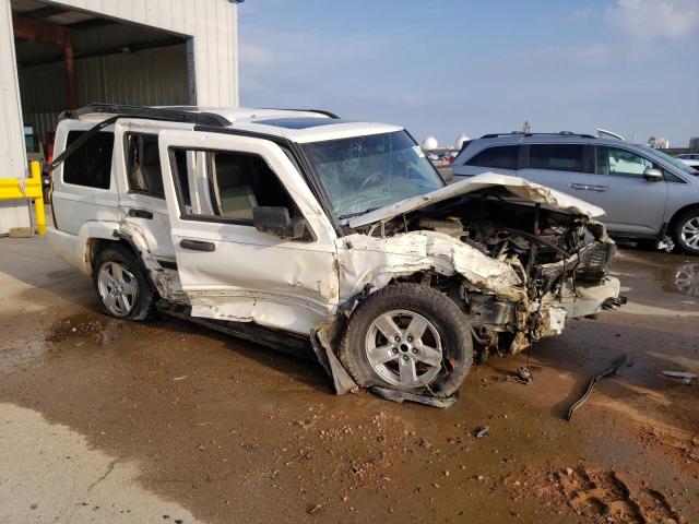 1J8HH48N36C349222 - 2006 JEEP COMMANDER WHITE photo 4