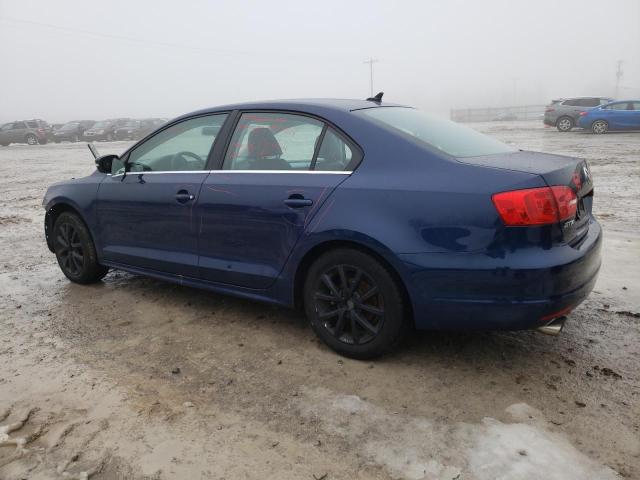 3VWD17AJ6EM301873 - 2014 VOLKSWAGEN JETTA SE BLUE photo 2