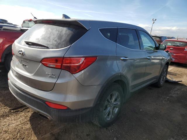 5XYZTDLB2FG298203 - 2015 HYUNDAI SANTA FE S GRAY photo 3