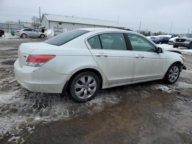 1HGCP36779A029678 - 2009 HONDA ACCORD EX WHITE photo 3