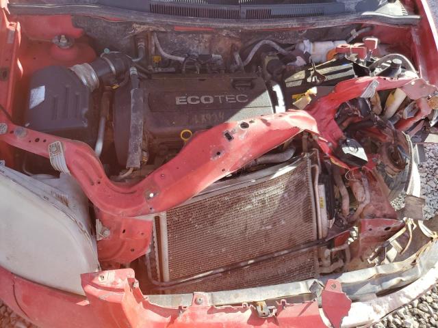 KL1TD5DE5AB108258 - 2010 CHEVROLET AVEO LS Qırmızı foto 11