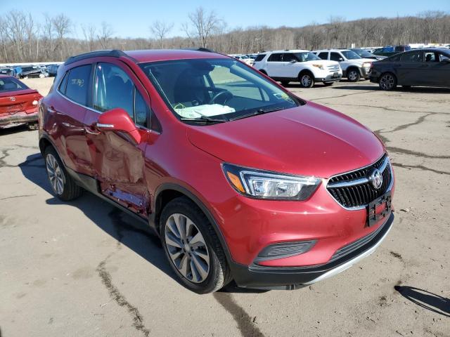 KL4CJASBXHB180662 - 2017 BUICK ENCORE PREFERRED RED photo 4