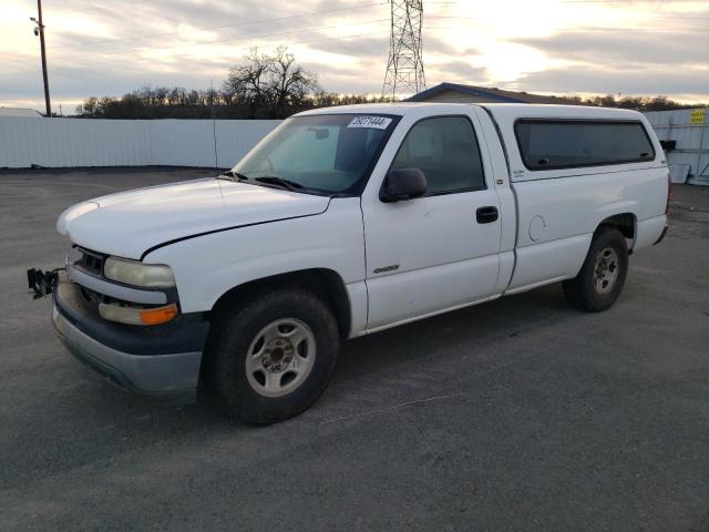 1GCEC14W51Z218658 - 2001 CHEVROLET SILVERADO C1500 WHITE photo 1