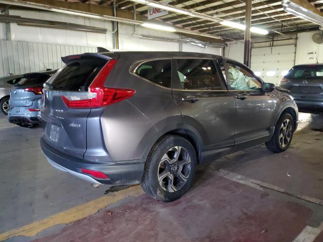 5J6RW2H56HL055204 - 2017 HONDA CR-V EX GRAY photo 3