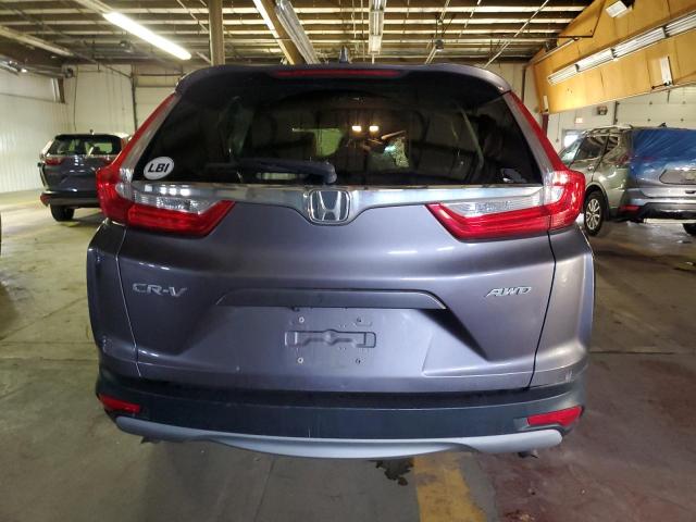 5J6RW2H56HL055204 - 2017 HONDA CR-V EX GRAY photo 6