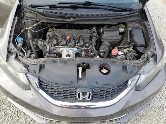 19XFB2F55DE069315 - 2013 HONDA CIVIC LX GRAY photo 11