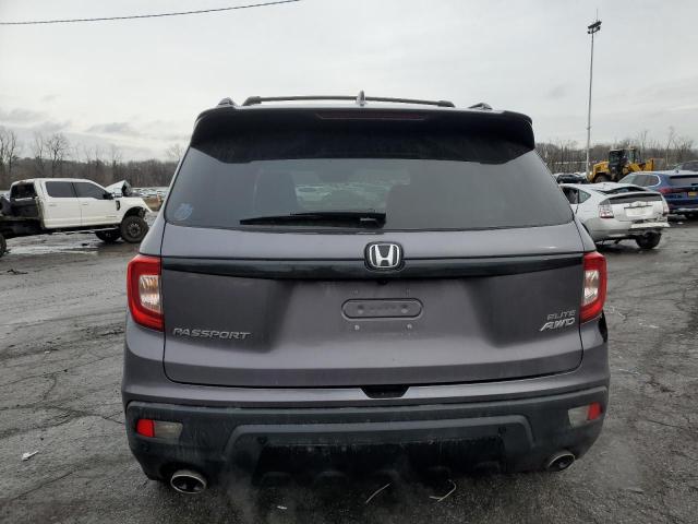 5FNYF8H02MB024702 - 2021 HONDA PASSPORT ELITE GRAY photo 6