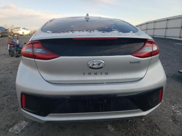 KMHC85LC6HU047736 - 2017 HYUNDAI IONIQ LIMITED SILVER photo 6