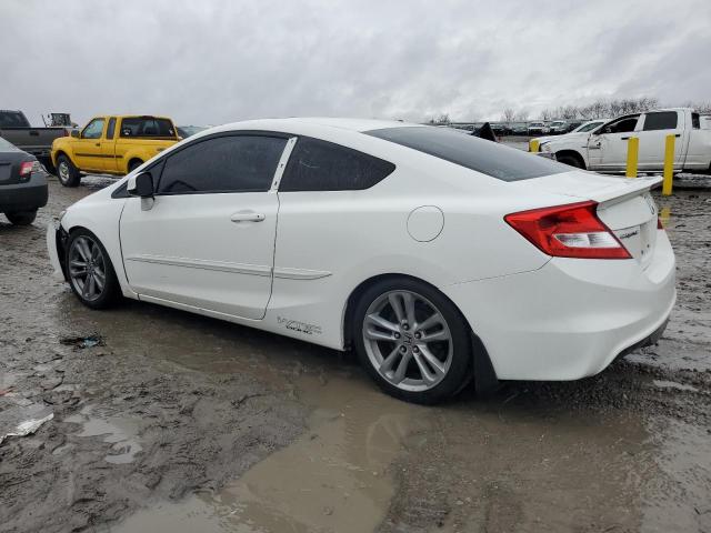 2HGFG4A56DH700535 - 2013 HONDA CIVIC SI WHITE photo 2