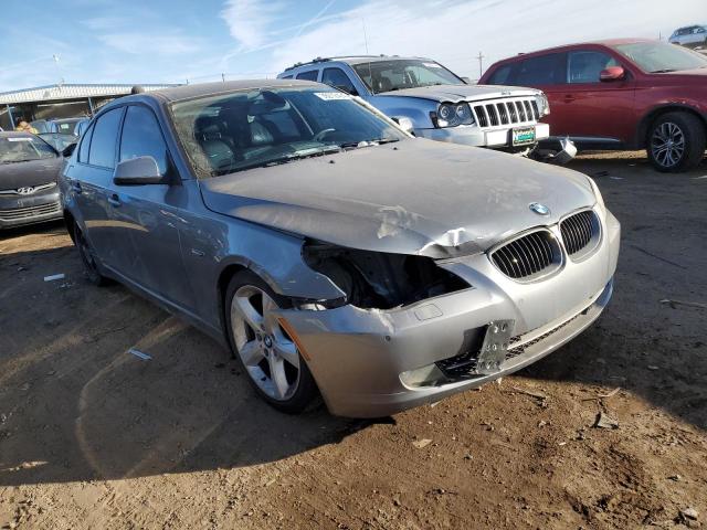 WBANU5C59AC441699 - 2010 BMW 528 I GRAY photo 4