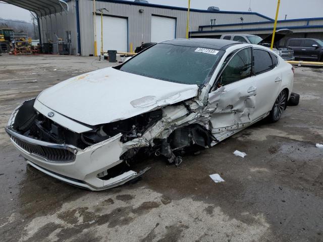 KNALC4J14H5062080 - 2017 KIA CADENZA PREMIUM WHITE photo 1