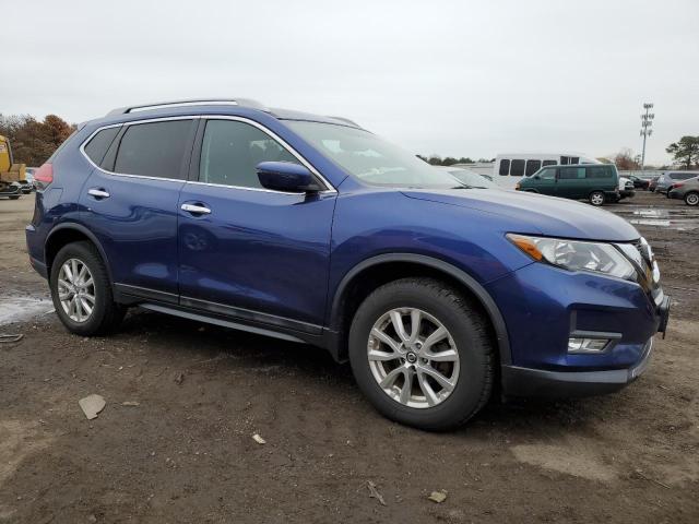 5N1AT2MV7HC745931 - 2017 NISSAN ROGUE SV BLUE photo 4