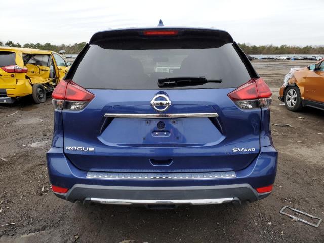 5N1AT2MV7HC745931 - 2017 NISSAN ROGUE SV BLUE photo 6