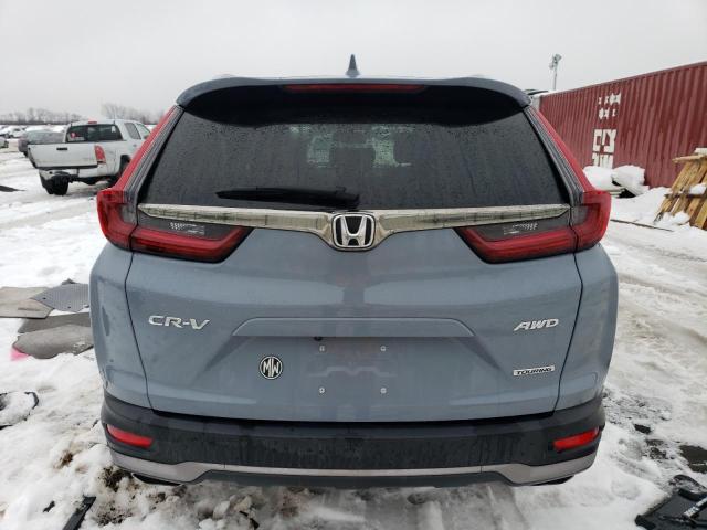 2HKRW2H91NH620158 - 2022 HONDA CR-V TOURING GRAY photo 6