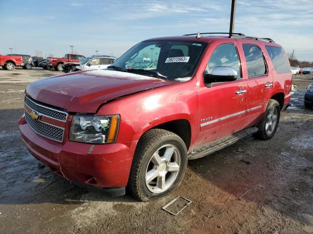 1GNSKCE0XER172401 - 2014 CHEVROLET TAHOE K1500 LTZ RED photo 1