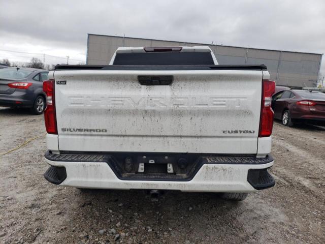 1GCPYBEK2NZ109317 - 2022 CHEVROLET SILVERADO K1500 CUSTOM WHITE photo 6