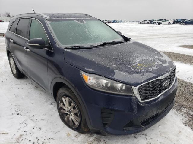 5XYPG4A39LG653239 - 2020 KIA SORENTO L BLUE photo 4