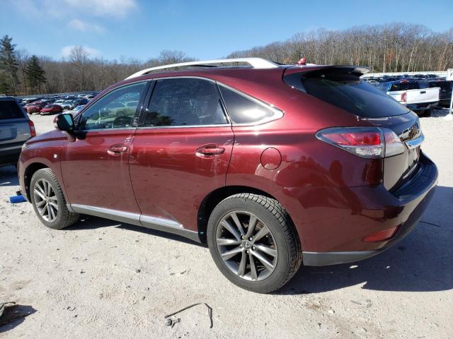 2T2BK1BA4DC169346 - 2013 LEXUS RX 350 BASE BURGUNDY photo 2