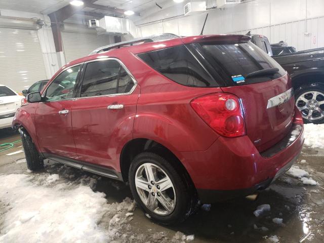 2GNFLHE38E6305447 - 2014 CHEVROLET EQUINOX LTZ RED photo 2