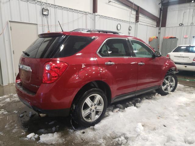 2GNFLHE38E6305447 - 2014 CHEVROLET EQUINOX LTZ RED photo 3