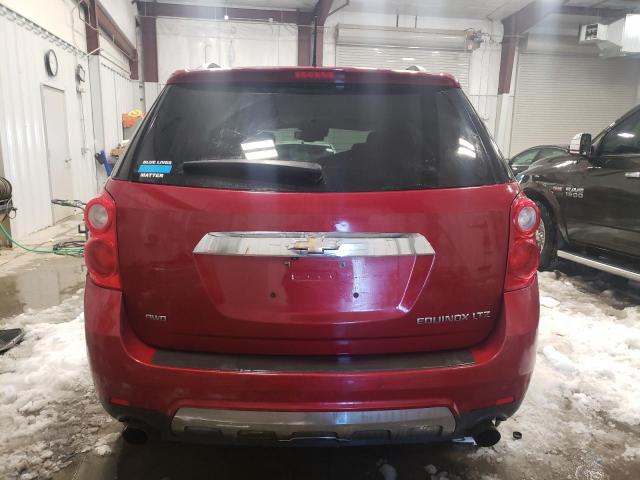 2GNFLHE38E6305447 - 2014 CHEVROLET EQUINOX LTZ RED photo 6