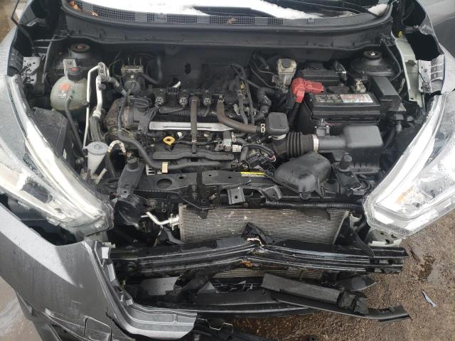 3N1CP5CU4KL556003 - 2019 NISSAN KICKS S GRAY photo 12