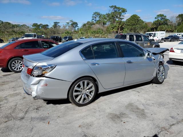 1HGCR2F88DA033471 - 2013 HONDA ACCORD EXL SILVER photo 3