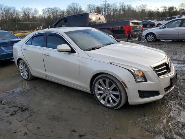 1G6AH5S36D0117852 - 2013 CADILLAC ATS LUXURY WHITE photo 4