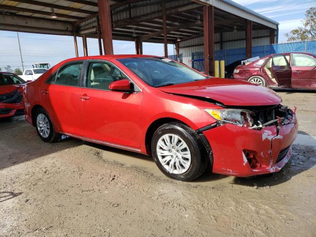 4T4BF1FK5ER354104 - 2014 TOYOTA CAMRY L RED photo 4