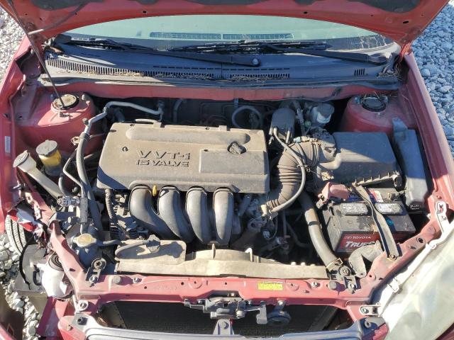 2T1BR32EX4C280367 - 2004 TOYOTA COROLLA CE BURGUNDY photo 11