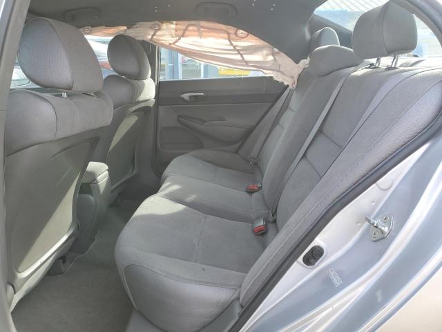 2HGFA16508H524662 - 2008 HONDA CIVIC LX SILVER photo 10