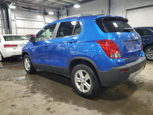 KL7CJRSB5FB081181 - 2015 CHEVROLET TRAX 1LT BLUE photo 2