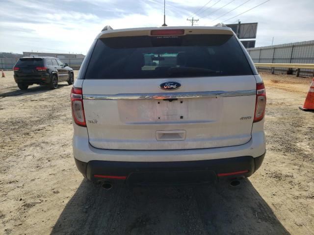 1FMHK8D81CGA48092 - 2012 FORD EXPLORER X WHITE photo 6