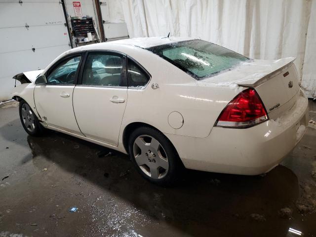 2G1WD58C289156481 - 2008 CHEVROLET IMPALA SUPER SPORT WHITE photo 2