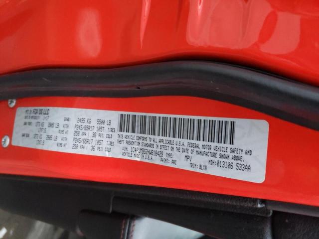 1C4PJMBS2HW618429 - 2017 JEEP CHEROKEE TRAILHAWK RED photo 13