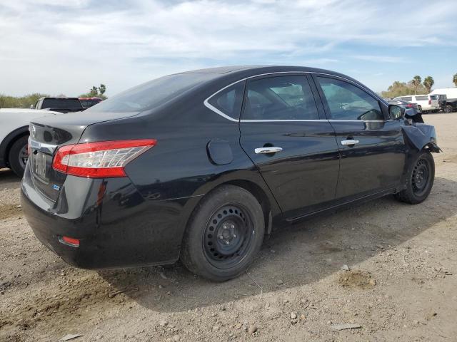 3N1AB7AP5EY280324 - 2014 NISSAN SENTRA S BLACK photo 3